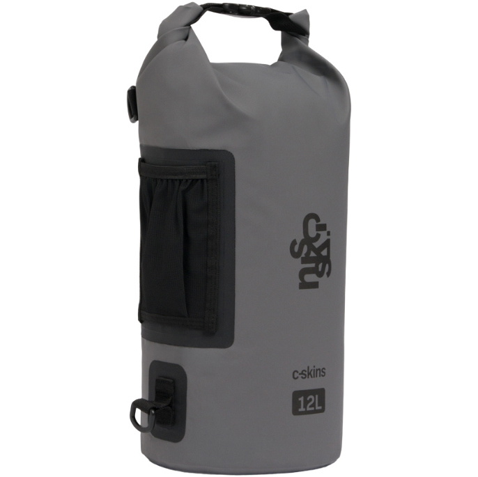 2026 C-Skins Session 12L Dry Bag C-DBSE12 - Storm Grey